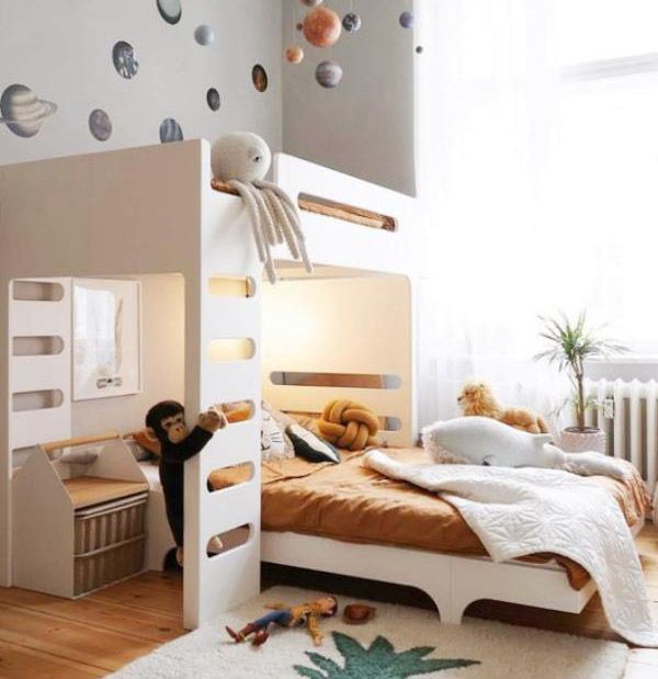 儿童房装修，上下床还可以这样设计！